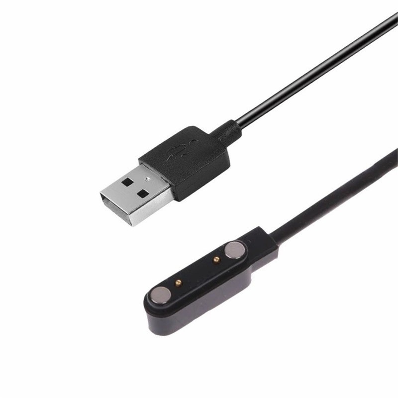 2Pcs 2pin 4mm bracelet charging cable smart watch magnet suction charging cable gallery