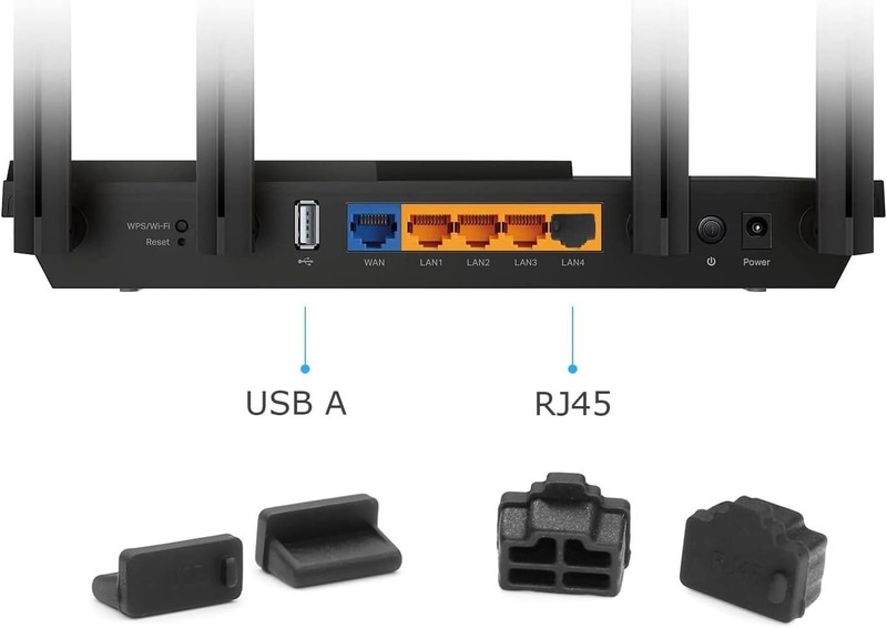 USB Port Cover Silicone USB Port Protection Caps Dust Plug for USB C, 3.5Mm Head gallery