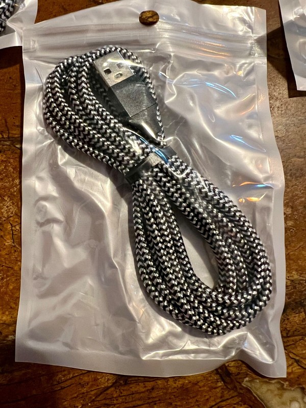 100! BRAIDED USB CABLES, iPHONE 5 6 7 8 11 12 13 FAST! CHARGING CORD, 100! gallery