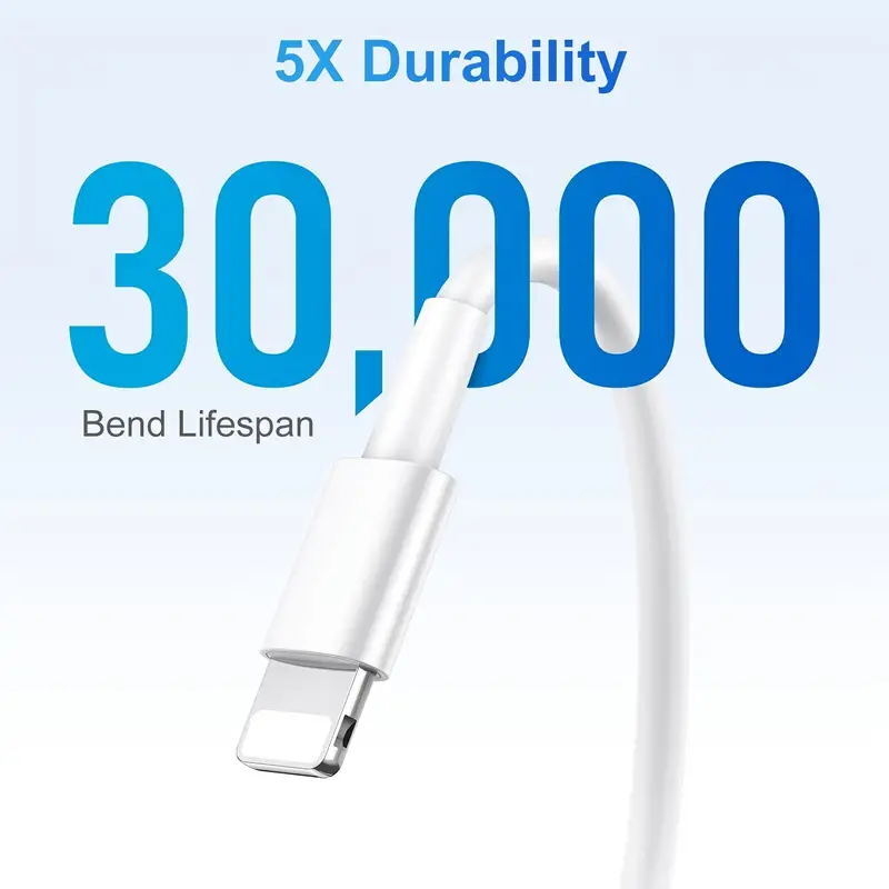 Fast Charger Cable Type USB C PD Cord to For iPhone 14 13 12 11 Pro Max XR lot gallery