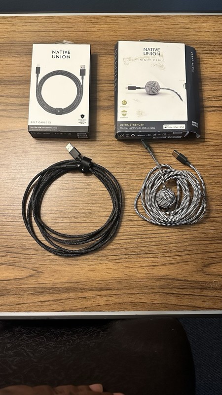 Genuine Native Union Night Cable *LOT OF 4* BELT Free Shipping