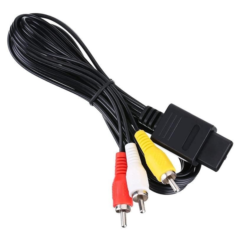 High Speed 1.8M USB Male to RCA Male AV Cable for Retro Consoles gallery