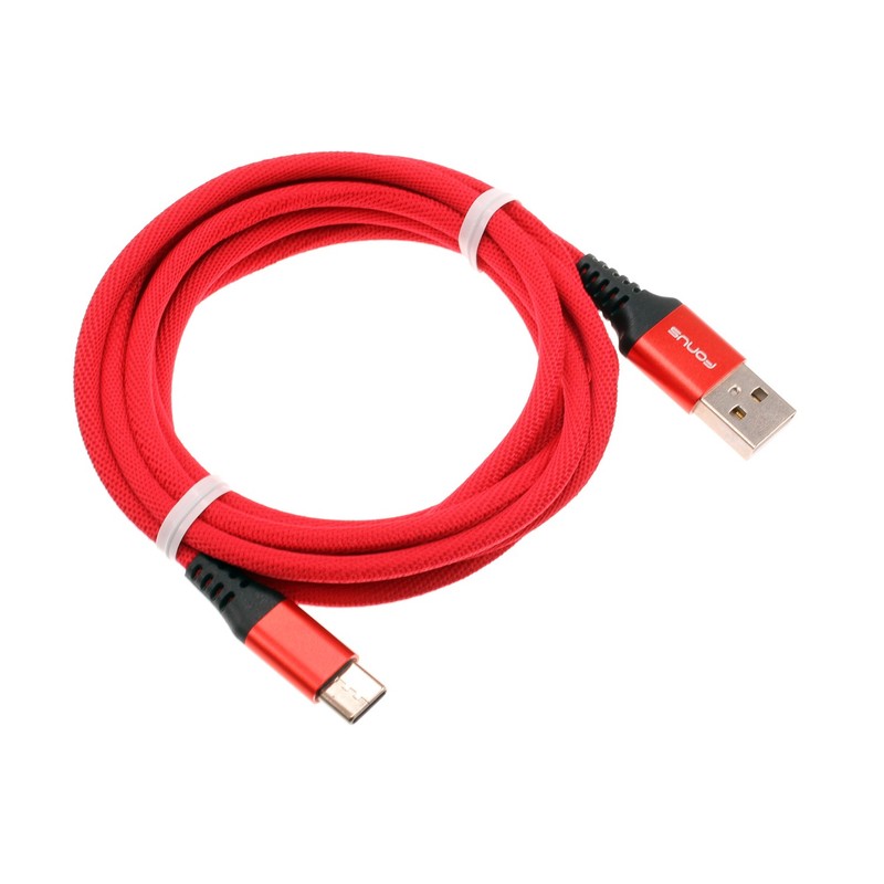 For TCL K33/K32 5G – Red 6ft USB-C Cable Type-C Charger Cord Power Wire Long