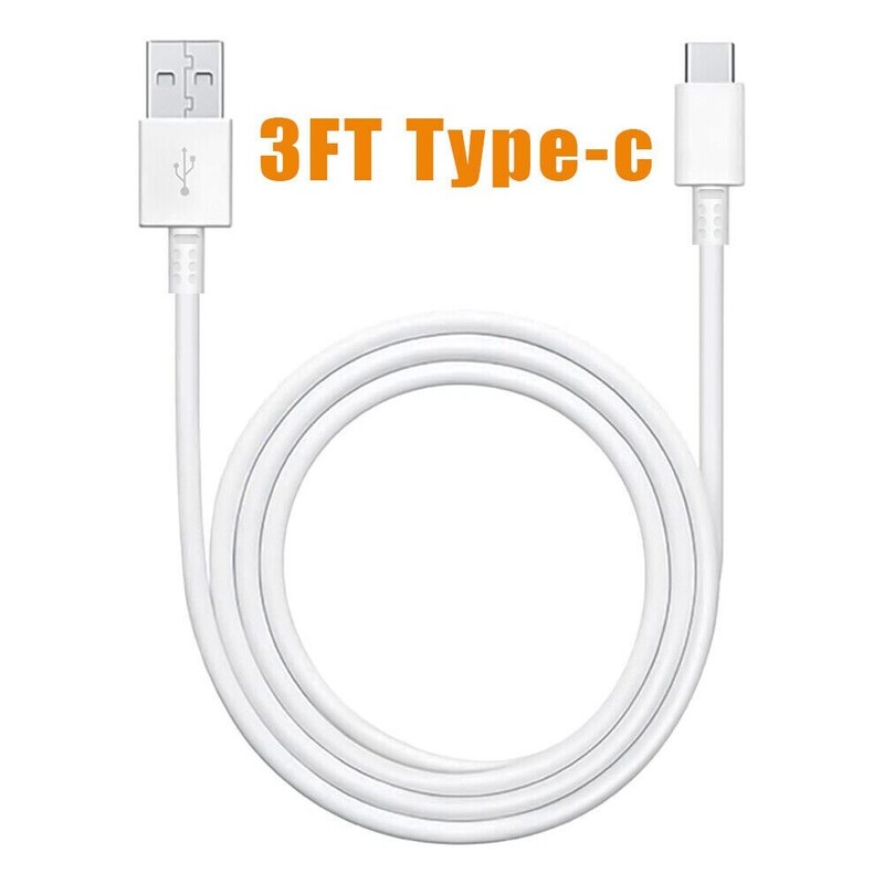 1PCS 3FT Type-C USB Super Charging Charger 5A Cable For HUAWEI Xiaomi Durable