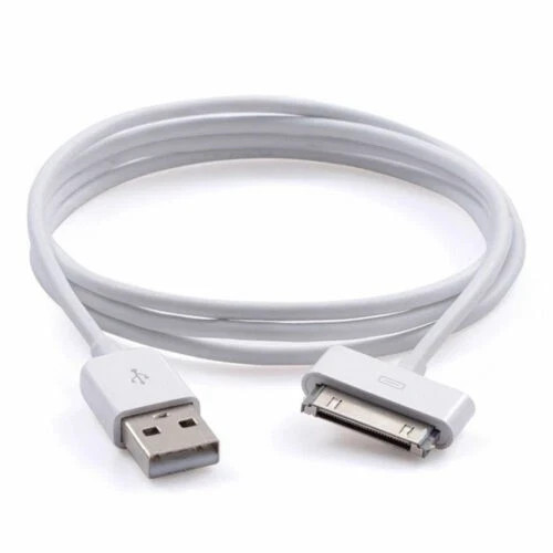 2 x USB 2.0 Data Sync Charging Charger Cable Cord For iPhone 4S 4 3GS iPod Touch