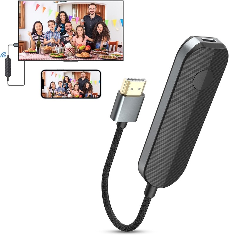 iShare iOS Wireless HDMI Display Adapter (iOS only), Streaming Devi... Fast Ship
