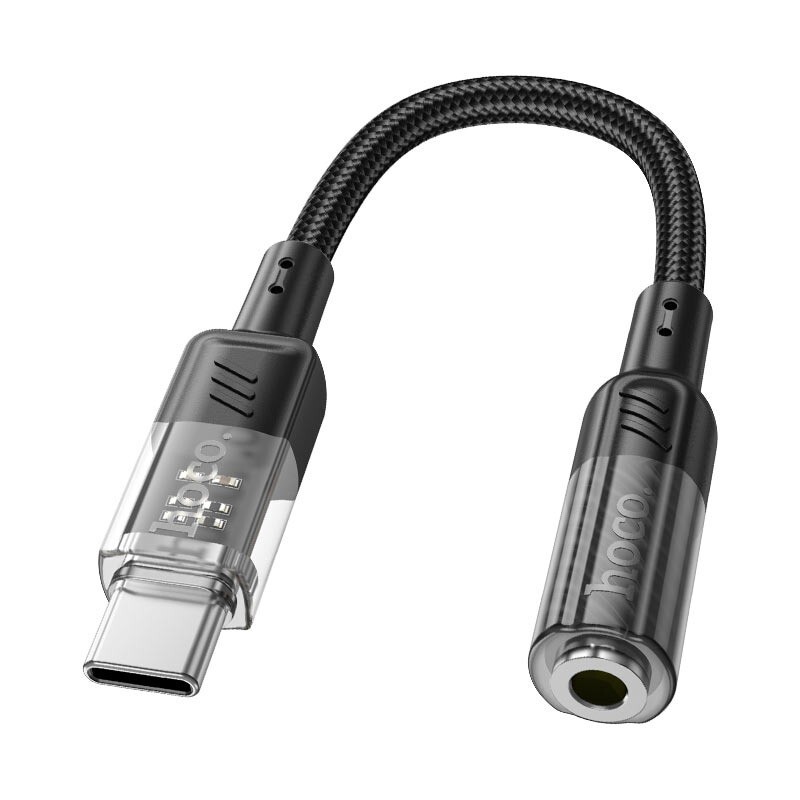 Hoco LS37 Spirit transparent digital audio converter | Type-C to 3.5mm gallery