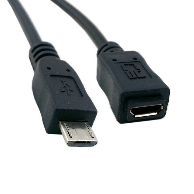 Micro USB 2.0 Extension Cable,Micro USB 5Pin Male to Female Data Charging Extens gallery