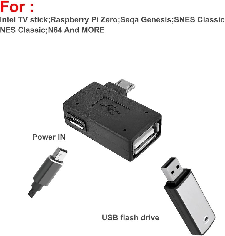 Expand Your Fire TV Storage with OTG Cable Adapter - Connect USB Devices Easily gallery