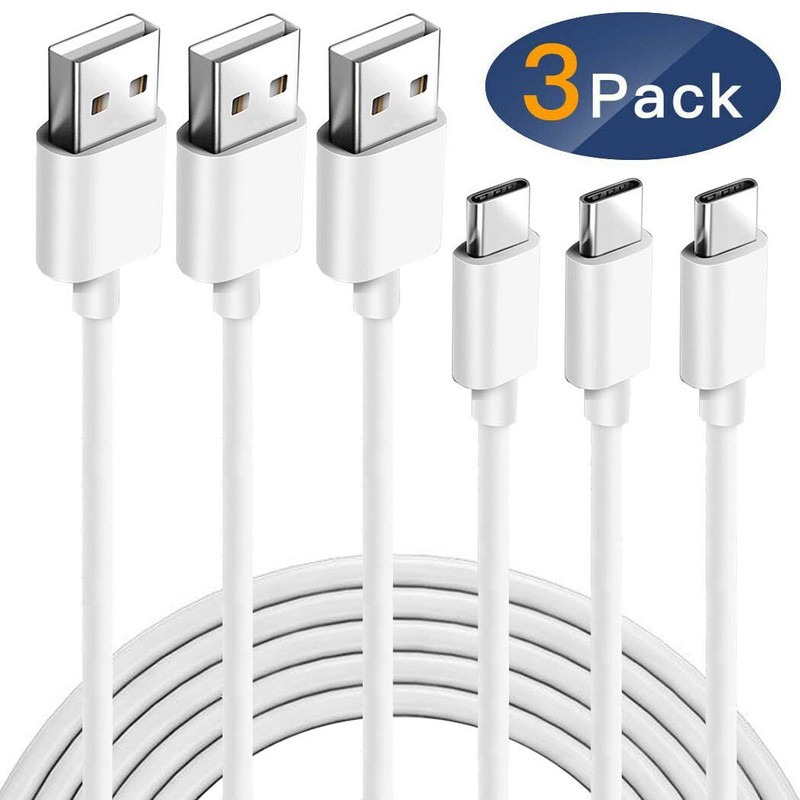 3Pack OEM 6FT Samsung USB C Cable Type C Fast Charger For Galaxy S8 S9 S10 Plus