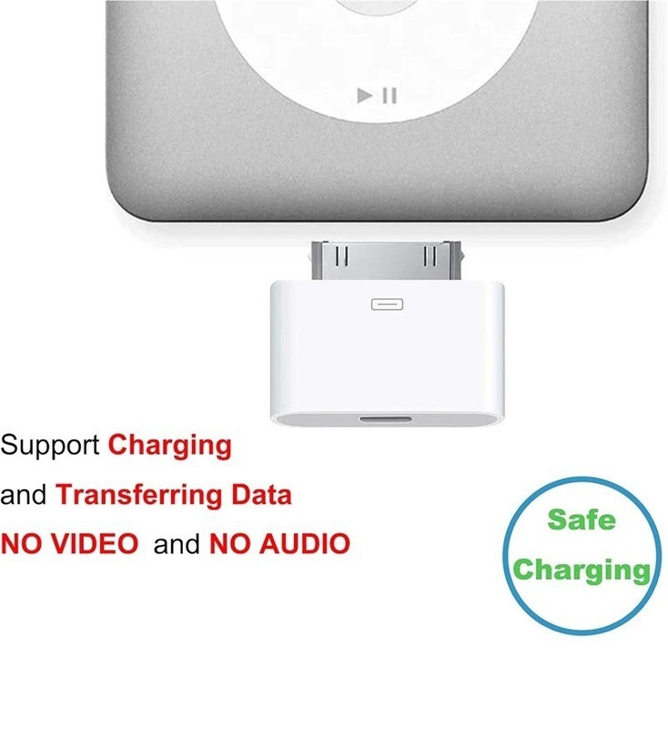 30-Pin To USB C Adapter Charging Data SyncConverter for IPhone 4 4S 3GS IPad 3 2 gallery