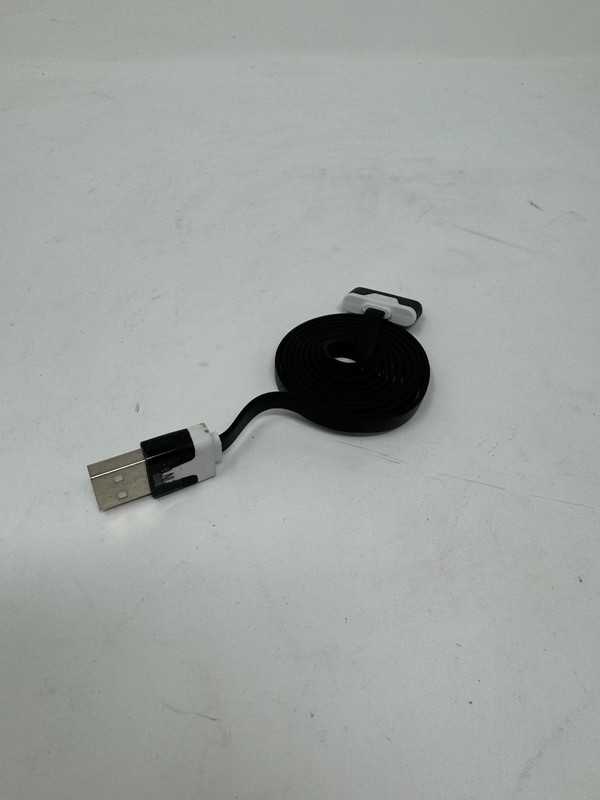 240X 3Ft Black Flat 30 Pin USB Charger Cable Cord for iPhone 4S iPod 4th Ipad 2 gallery
