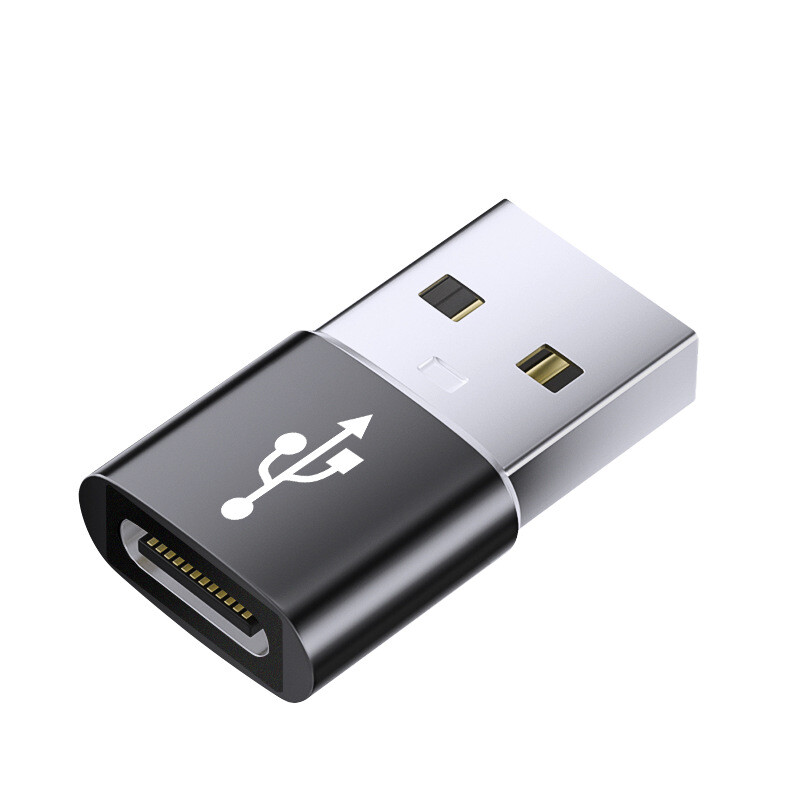 Brand-new 3-piece USB C 3.1 C female-to-USB 3.0 A male-port converter adapter