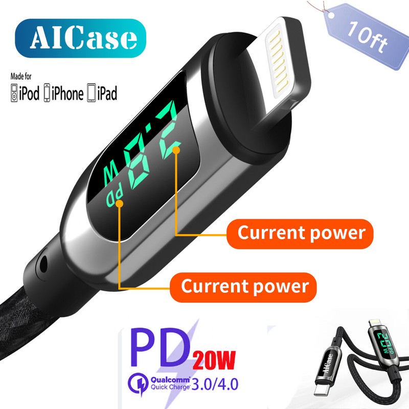iPhone Charger Cable USB C Fast Charging Type C Cord For iPhone 14 13 12 11 ProX