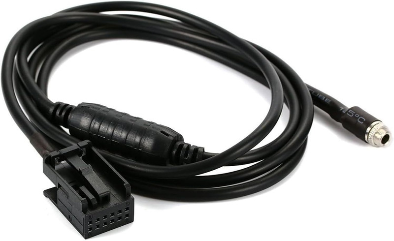 HAIN Car Female 3.5mm AUX Audio Adapter Cable for E39 E53 X5 X5M Z4 E83 E85 E86