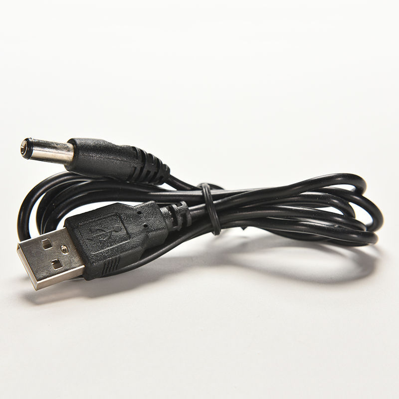 USB 2.0 A Male Plug To 5.5x 2.1 mm Male Charger Charging DC Power Supply Cable gallery