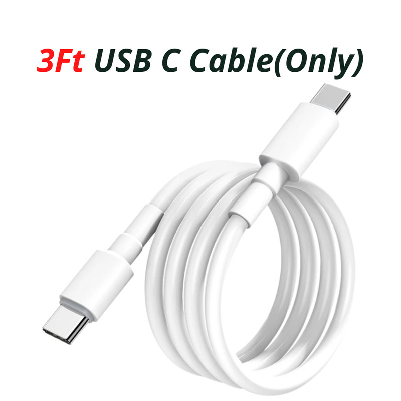 Dual USB C PD 40W Fast Car Charger Type C Cord For iPhone 16 15 iPadPro Samsung