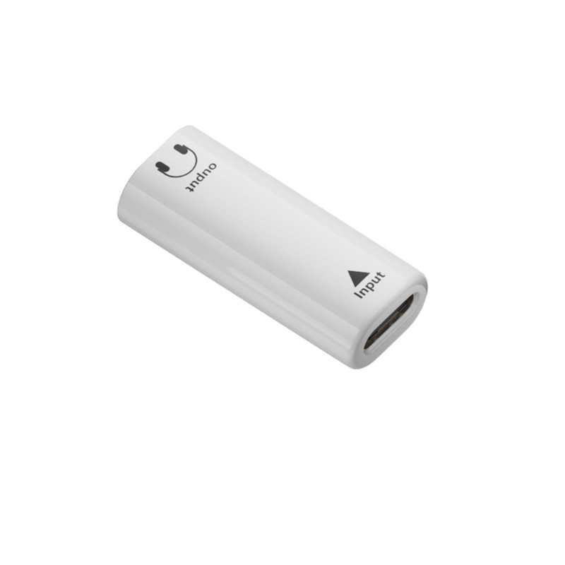 Portable Type C to 3.5mm Adapter Studio Grade Sound Smartphones Laptops
