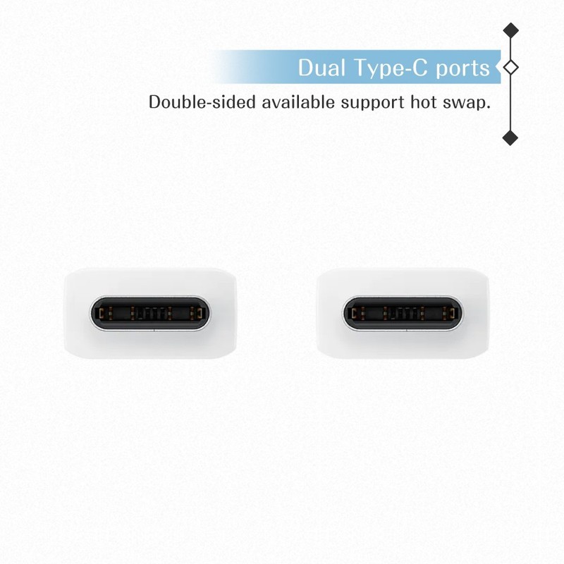 Original Samsung Official S23 series Type-C to Type-C Cable (5A) 1.8m / EP-DX510 gallery