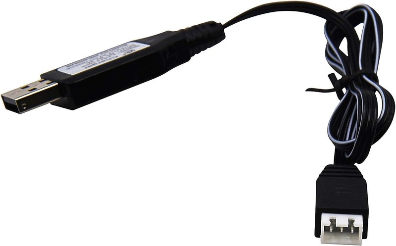 2 Pack of 7.4V 1A USB Charge Cables with XH-3P Connector for LiPo Batteries gallery