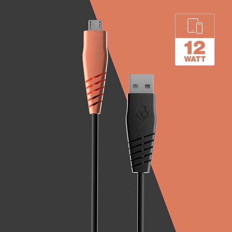 Skullcandy Line Charging Cable USB-A to USB-C 4ft Long, 12W Rapid Charge New gallery