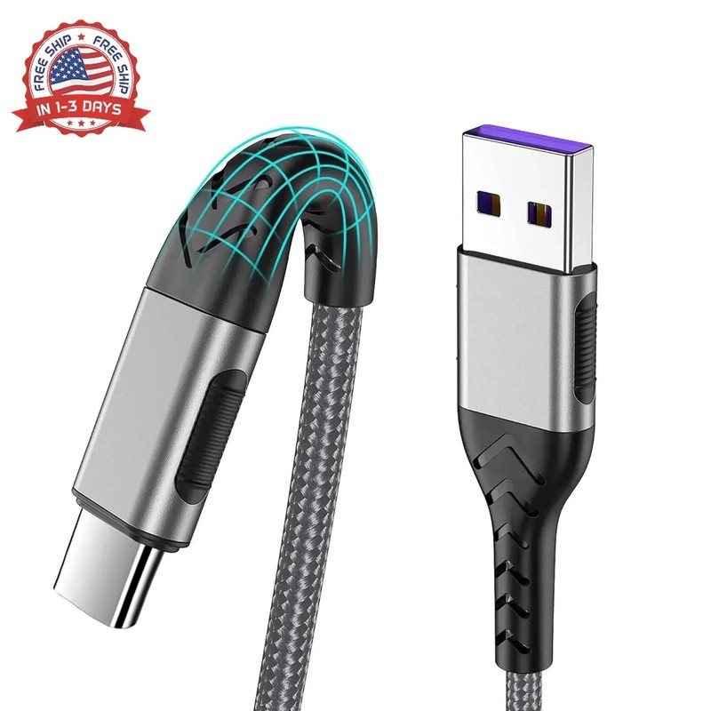Durcord USB C Cable, Upgarded 2Pack 10ft Fast USB Type C Charging Cable for Andr