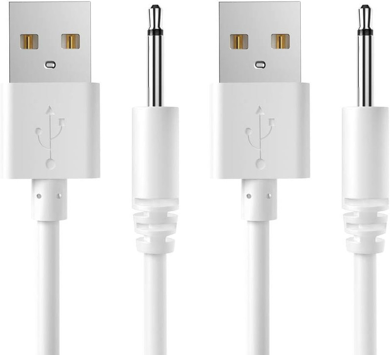 2.7Ft USB DC Charging Cable 2.5Mm Fast Charger Replacement Cord - 2 Pack gallery