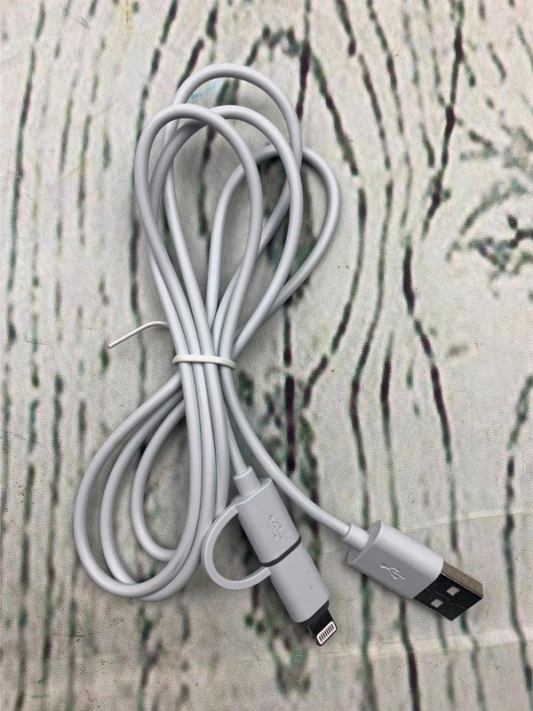2 in 1 Universal Charger 3ft 8 Pin Micro USB Usb Charge Data Cord