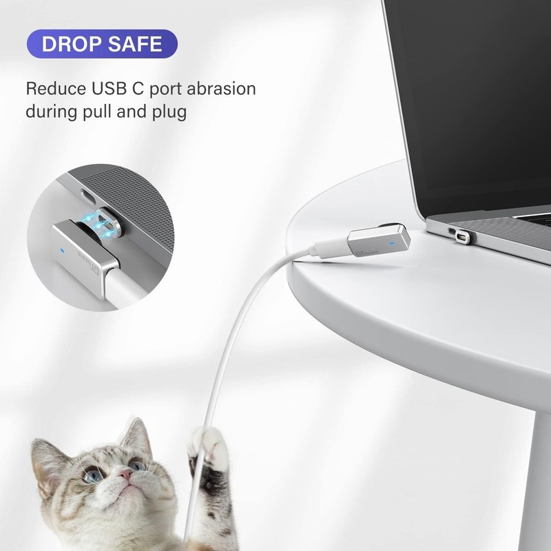 USB C Magnetic Adapter 2 Pack for Fast Charging and Data Transfer gallery