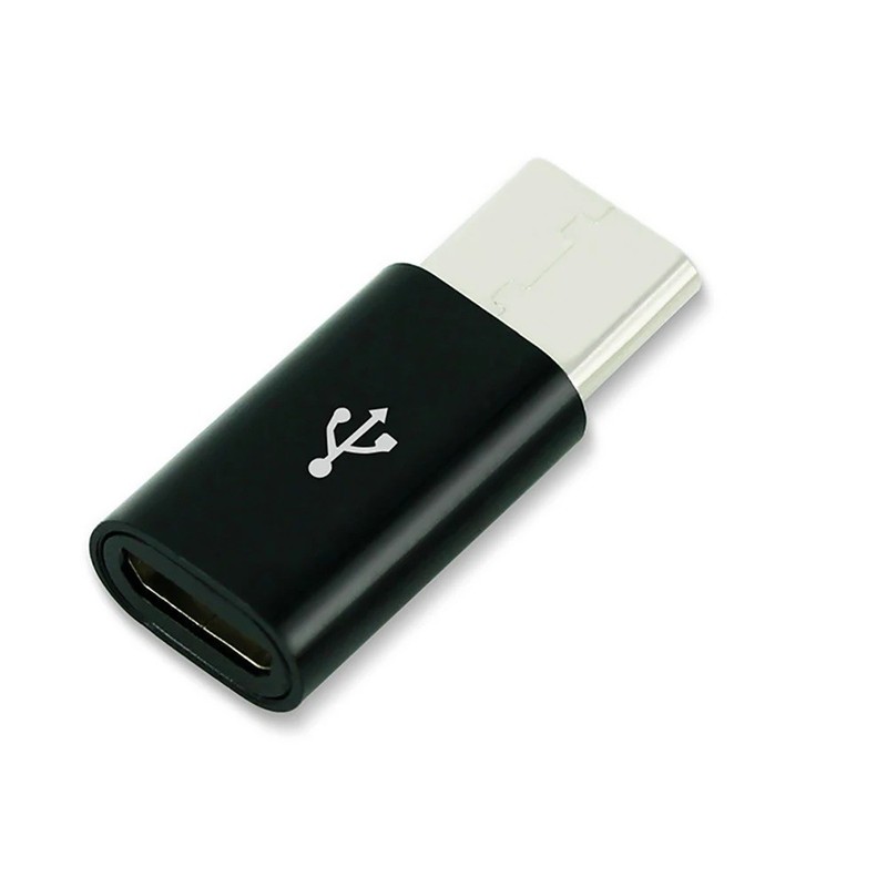 1PCS/5PCS Micro USB Female To Type C Male Adapter Mobile Phone Android Converter