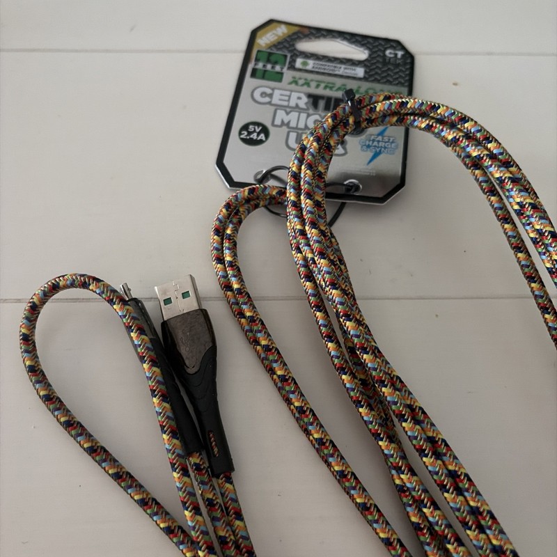 2…CT Tek 12 Ft Micro USB Fast Charging Cables gallery