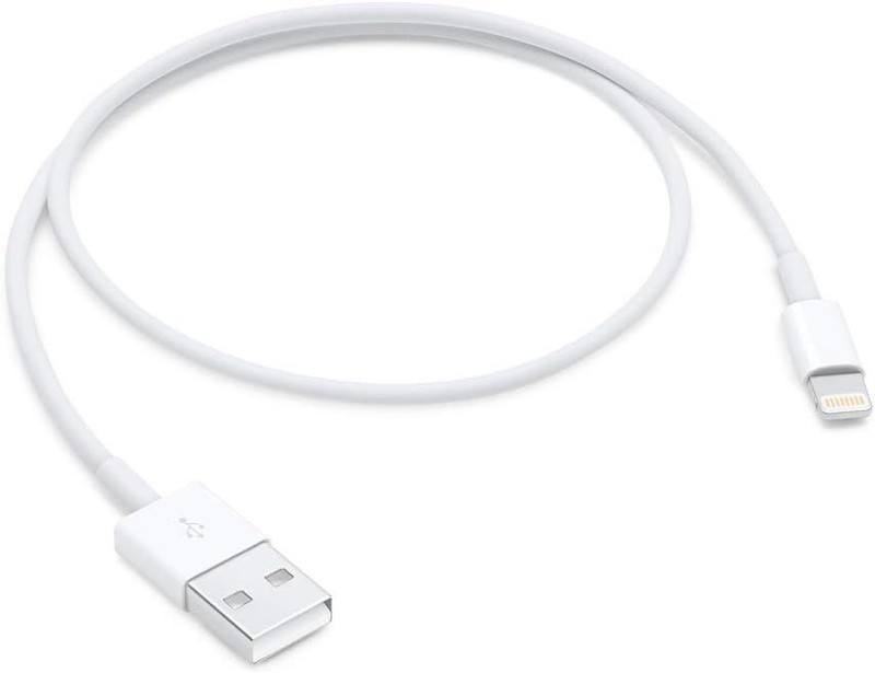 APPLE LIGHTNING TO USB CABLE (0.5 M) – WHITE