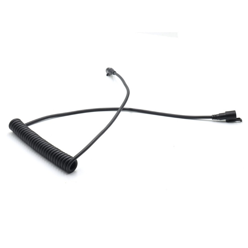 Black Stretchable AV Charging Cable For Flexible Devices Connection 12-50cm gallery