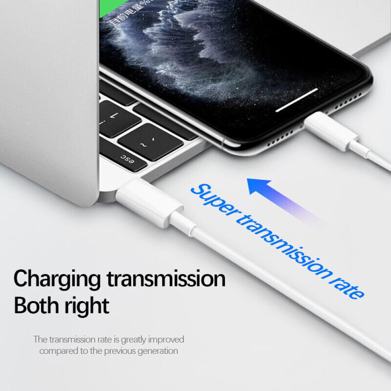Fast Charger Cable Type USB C PD Cord to For iPhone 14 13 12 11 Pro Max XR lot gallery