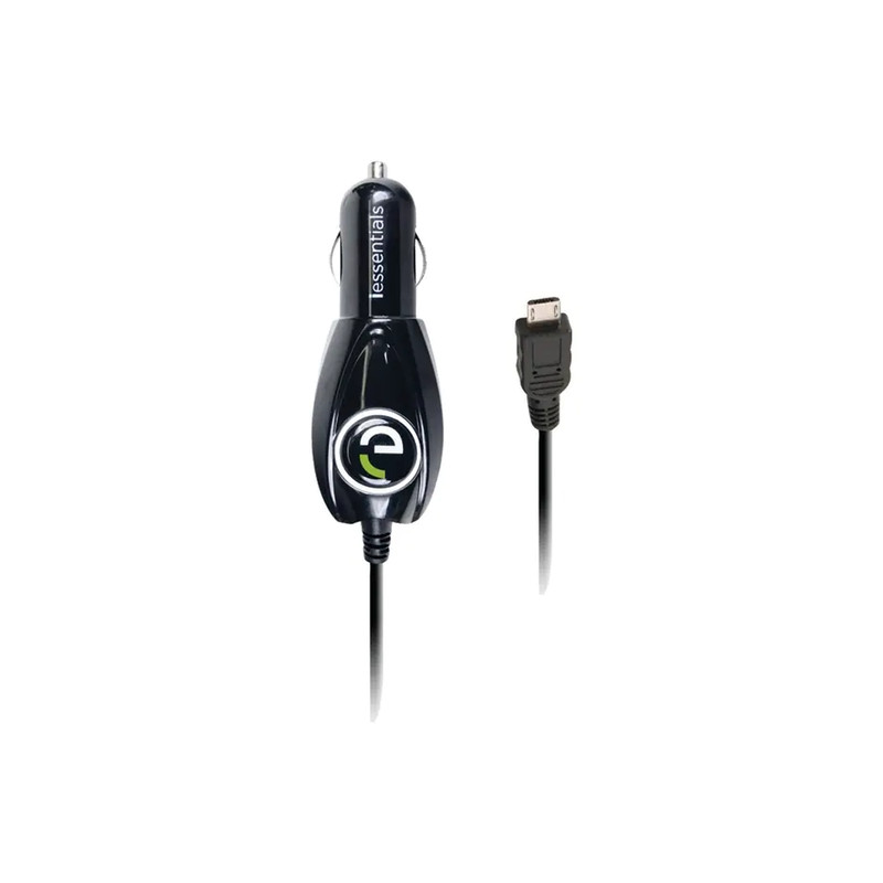iEssentials – Car Charger Power Adapter with Micro USB for Android Devices