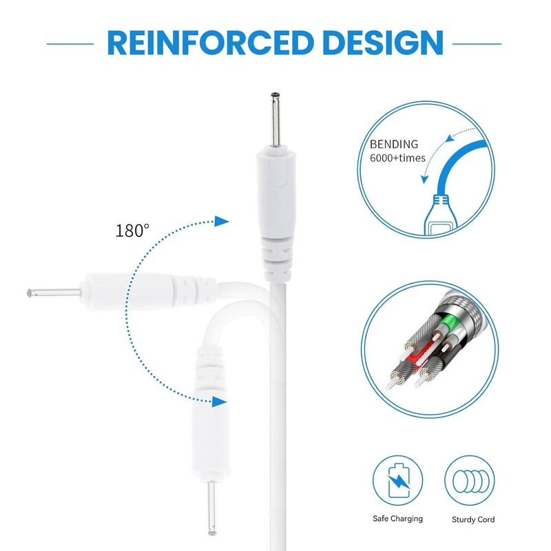 Replacement 2.0mm USB DC Charging Cable Adapter Cord Fast Charging 2.0mm gallery