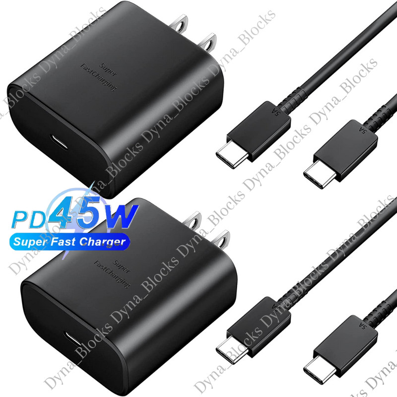 25W USB-C Super Fast Charging Power Adapter PD Type C Charger Block For Samsung