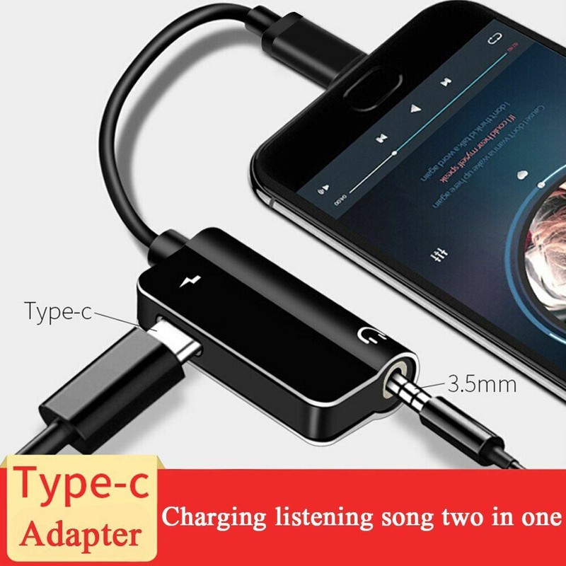 Type C Audio Adapter Jack 3.5 Cable Headphone Earphone Samsung Huawei LG Xiaomi gallery