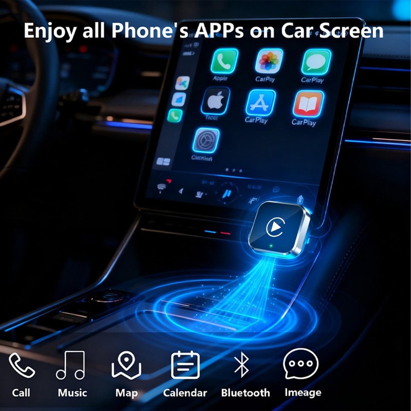 2026 Upgraded Wireless CarPlay Adapter - Fast Auto-Connect, Stable Connection... gallery