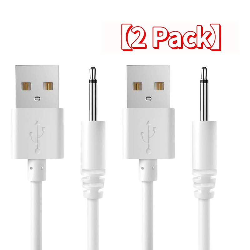 Bizooth 2.5mm DC Charging Cable, Fast USB 2.5mm, Whate gallery