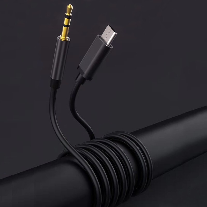 USB-C to AUX 3.5mm Audio Cable Adapter Galaxy S8 S9 S10 S20 S21 Note 8 9 10 3FT gallery