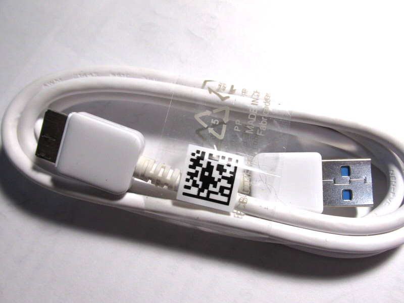 lot of 5 OEM Genuine Original Samsung ECB-DU4EWE Micro USB Cable