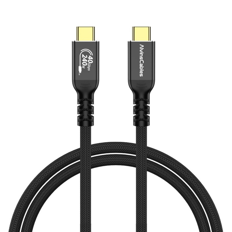 USB4 Cable 3ft, USB-to USB-Cable 40Gbps Data Transfer 240W PD Fast Charging 8…