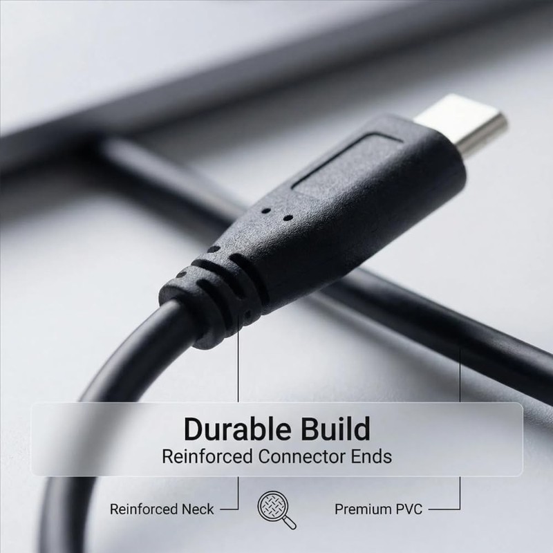 USB C Splitter Charge Cable, 1 Feet 2-in-1 USB Type C Female to 2 USB-C Male ... gallery