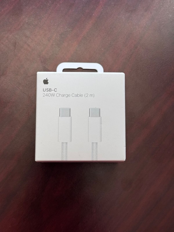 Apple USB-C 240W Charge Cable 2m (6.6ft) – OEM – New In Box