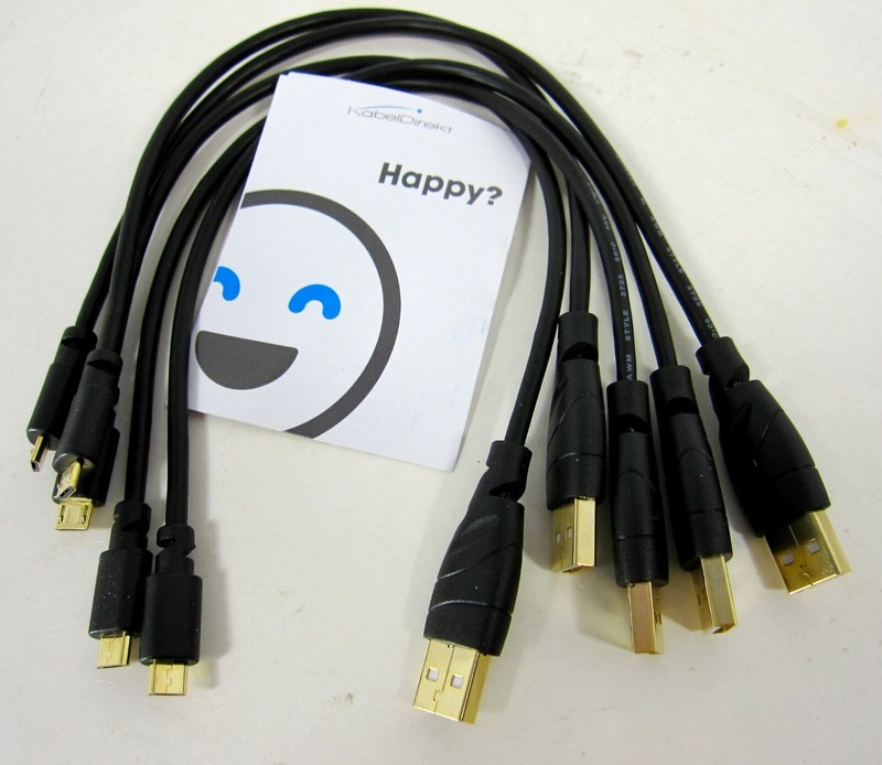 1X Micro USB Cable 2.0 Data sync & Charger cable 1FT 2000040 862