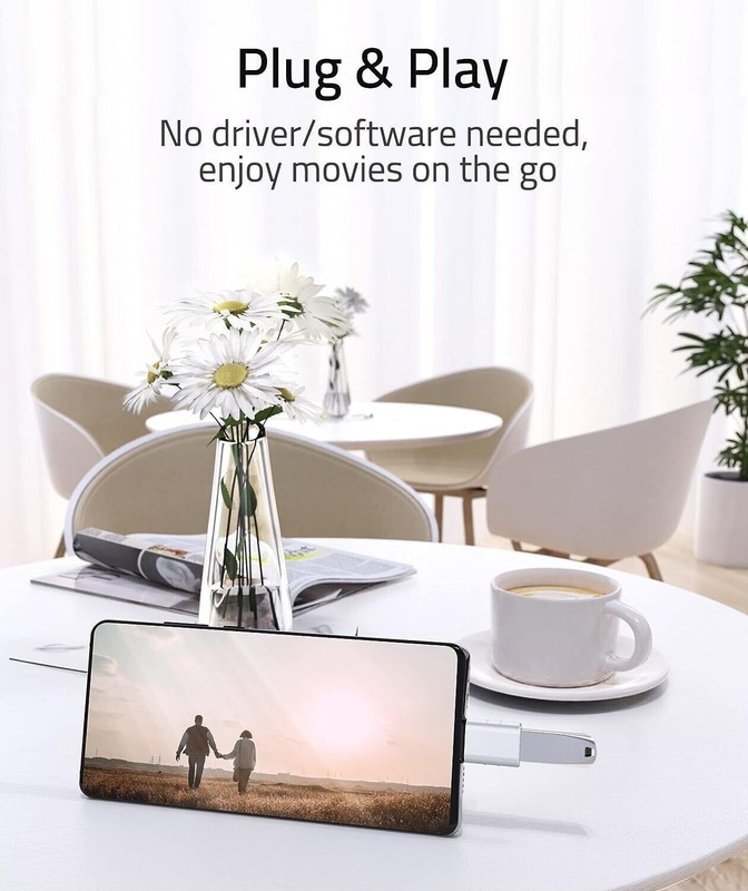 3.0 USB-C to Type C 3.1 Data Connector USB Converter Adapter Male OTG A Female. gallery