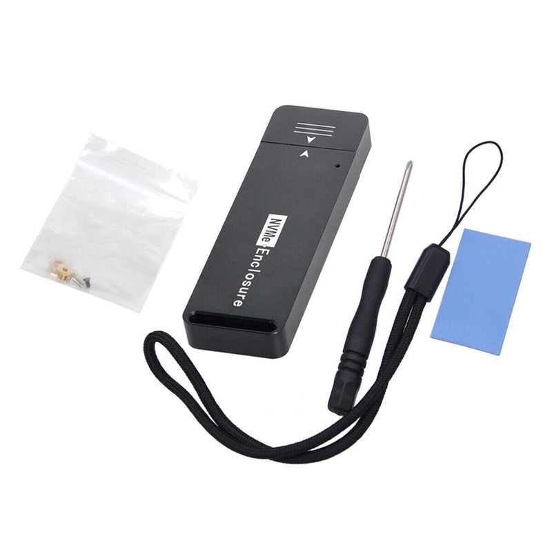 PCIE M.2 NVME Gen2 10Gbps USB SSD Enclosure USB 3.1 SSD Case NVME SSD External gallery
