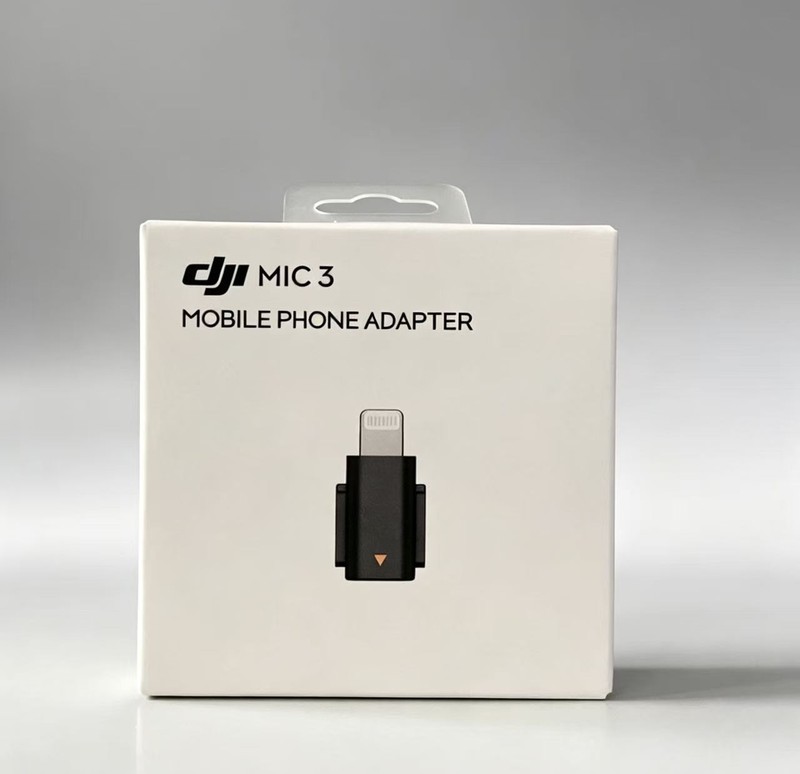 Original DJI Mic 3 Mobile Phone Adapter for iPhone 14 13 12 11 Pro Max XS 8 7