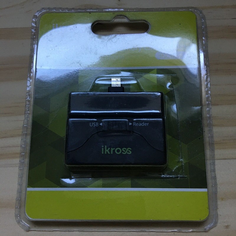 ikross Micro-USB to OTG 4 Memory Card Reader for Android Smartphone IKCB14